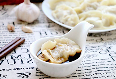 Maitake dumplings