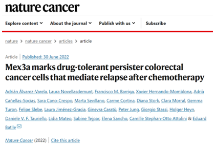Nature: scientists reveal the causes of colon cancer recurrence after chemotherapy!